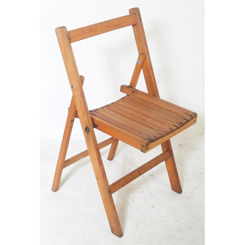 690 - Air Ministry - A set of six mid 20th century circa 1950s Air Ministry war dept folding station chair... 