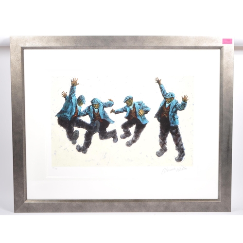 727 - ALEXANDER MILLAR - a limited edition giclee print titled 'Twist and Shout' by Alexander Millar (Scot... 