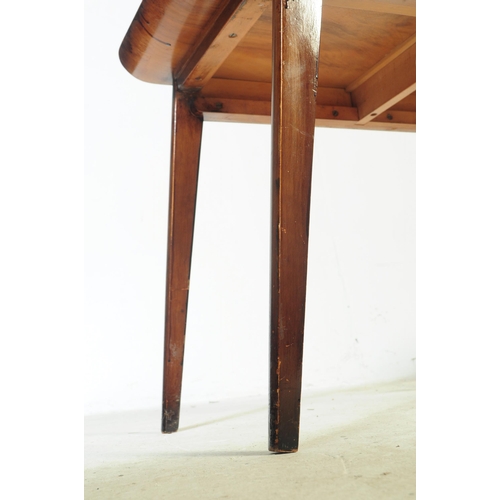 734 - A vintage mid 20th century ply wood ski top nest / occasional / coffee tables. Having one larger one... 