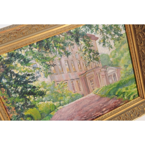 769 - Leslie McIndoo - A 20th century oil on canvas Leslie McIndoo painting entitled 'The Palace, Armagh'.... 