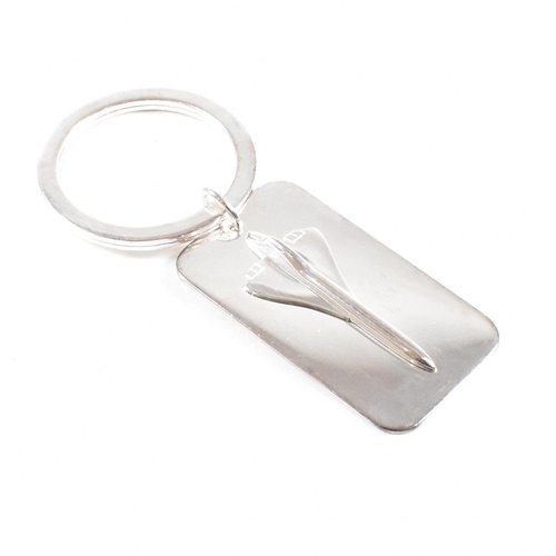 133 - A hallmarked Links of London Concorde keyring with soft links of London pouch. Hallmarked London 200... 