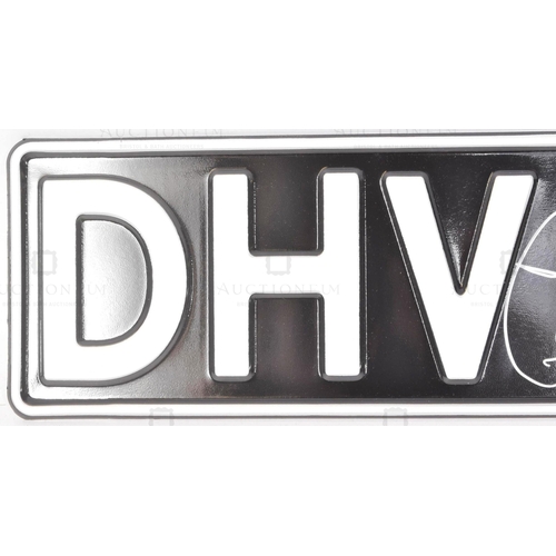 101 - Only Fools & Horses (BBC Sitcom 1981-2003) - Reliant Regal Supervan III Number Plate - DHV 938D - a ... 