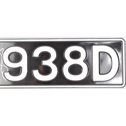 101 - Only Fools & Horses (BBC Sitcom 1981-2003) - Reliant Regal Supervan III Number Plate - DHV 938D - a ... 