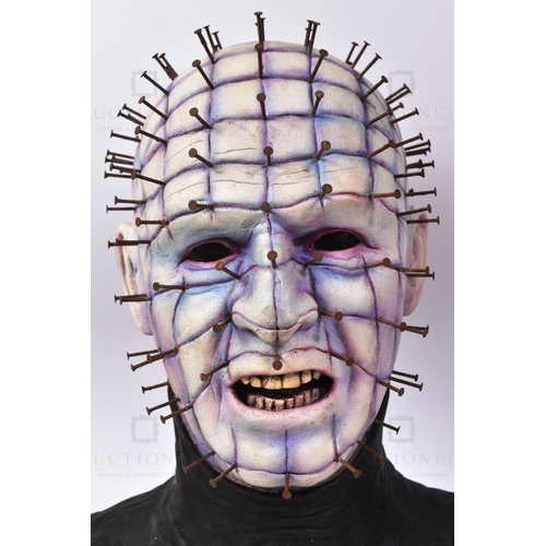 115 - Hellraiser (1987 British Horror Film) - lifesize 1/1 scale resin bust of Pinhead. Complete with nail... 