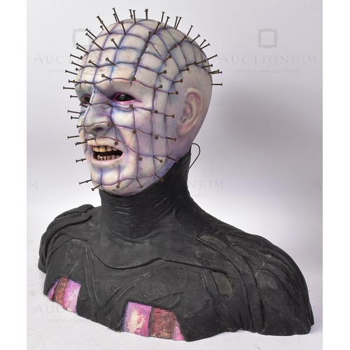 115 - Hellraiser (1987 British Horror Film) - lifesize 1/1 scale resin bust of Pinhead. Complete with nail... 