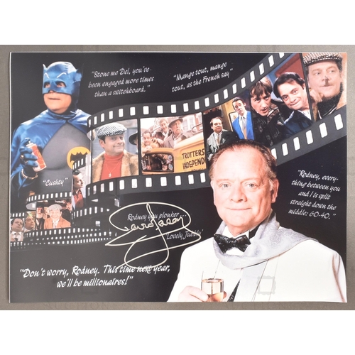 122 - Only Fools & Horses (BBC Sitcom 1981-2003) - Sir David Jason - autographed large format 16x12