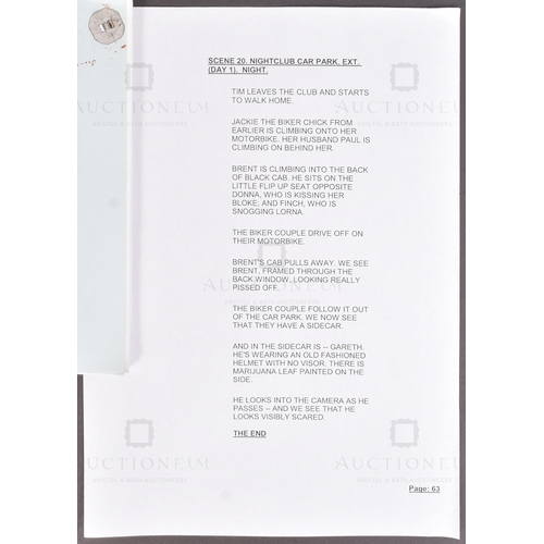 144 - The Office (BBC Sitcom 2001-2003) - an original production used script for the ground-breaking Ricky... 