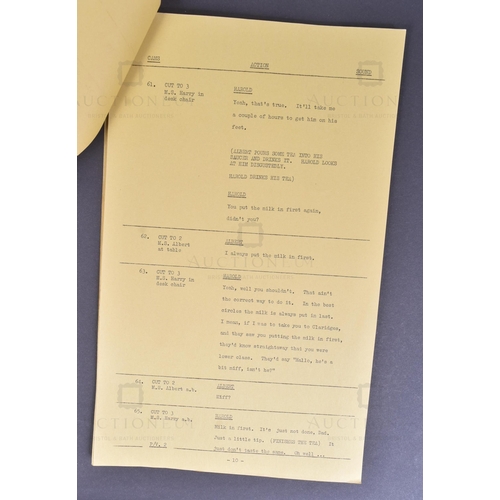 155 - Steptoe And Son (BBC Sitcom 1962-1974) - an original production camera script for the Series 2 episo... 