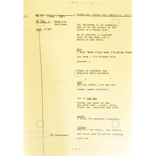 162 - Hi De Hi (BBC Sitcom 1980-1988) - an original production used camera script for the Second Series ep... 