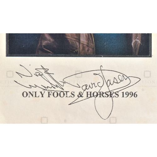 164 - Only Fools & Horses (BBC Sitcom 1981-2003) - an original production made printed autograph cast card... 