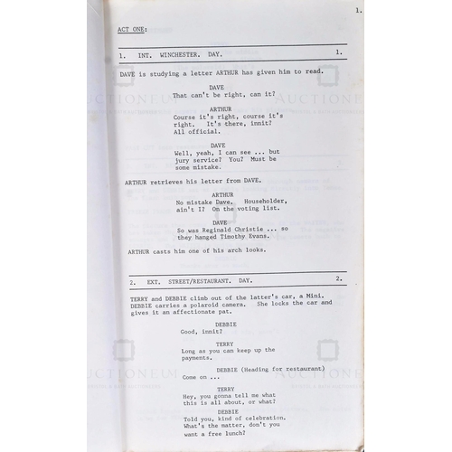 168 - Minder (Thames TV Comedy-Drama Series 1979-1994) - two original production scripts for the George Co... 