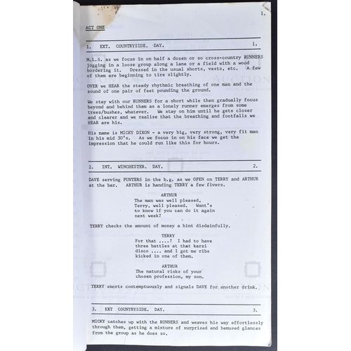 168 - Minder (Thames TV Comedy-Drama Series 1979-1994) - two original production scripts for the George Co... 