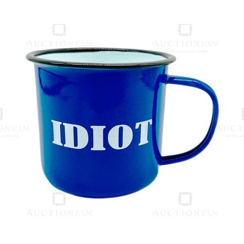 187 - Only Fools & Horses (BBC Sitcom 1981-2003) - Friday The 14th (Third Series - 'Idiot' Mug - an enamel... 