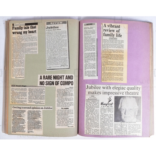 36 - From The Estate Of Bill Owen (1914-1999) - Scrapbooks - two of Bill Owen's personally made scrapbook... 