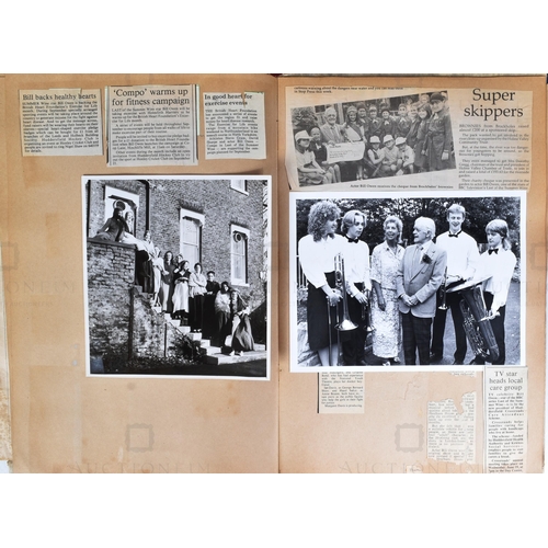 40 - From The Estate Of Bill Owen (1914-1999) - Scrapbooks - a collection of Bill Owen's personally made ... 