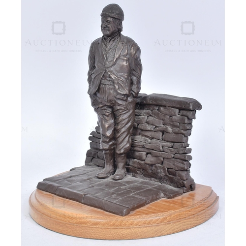 5 - From The Estate Of Tom Owen (1949-2022) - Last Of The Summer Wine - Gordon C. Brown FRSA - bronze ef... 