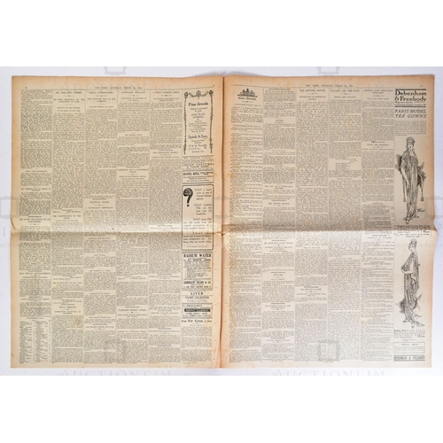 73 - From The Estate Of Bill Owen (1914-1999) - Newspaper - a special presentation newspaper 'A Day To Re... 