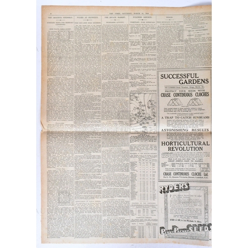 73 - From The Estate Of Bill Owen (1914-1999) - Newspaper - a special presentation newspaper 'A Day To Re... 