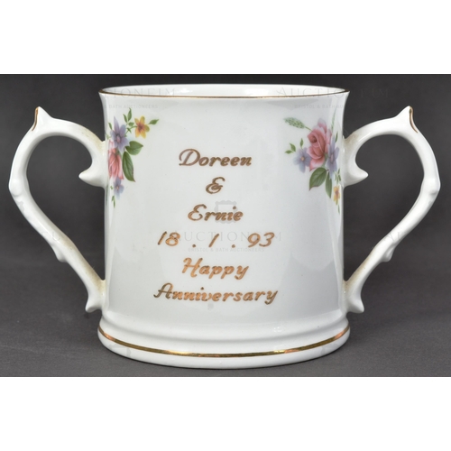 85 - Morecambe & Wise - Ernie Wise (1925-1999) - an original Berkshire China presentation loving cup pres... 