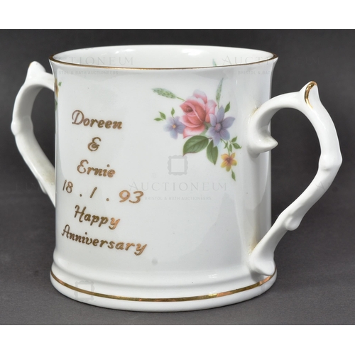 85 - Morecambe & Wise - Ernie Wise (1925-1999) - an original Berkshire China presentation loving cup pres... 