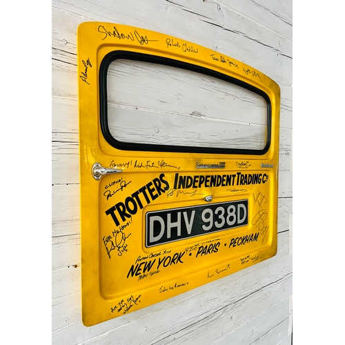 190 - Only Fools & Horses (BBC Sitcom 1981-2003) - Trotter Door - autographed Trotter Van rear door, signe... 