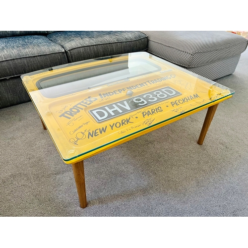 235 - Only Fools & Horses (BBC Sitcom 1981-2003) - Trotter Coffee Table - a bespoke made Only Fools And Ho... 