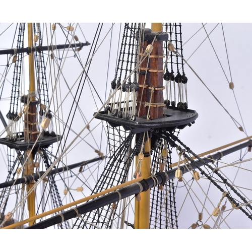 100 - HMS Victory - a museum quality scratch built large scale model of HMS Victory. The hull made of indi... 