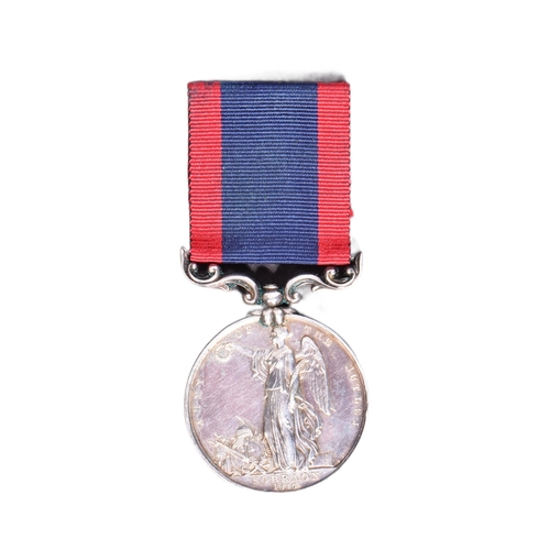 19 - First Anglo Sikh War - a Victorian 1845–46 Sutlej Campaign medal awarded to one Sgt John Hemblade of... 