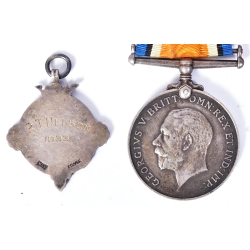 192 - A WWI First World War medal trio awarded to one 1132 SPR R.T Nelson of the Royal Engineers comprisin... 