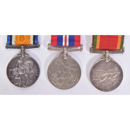 22 - A WWI First and WWII Second World War medal group awarded to one 90324 Sergeant William Archibald Do... 