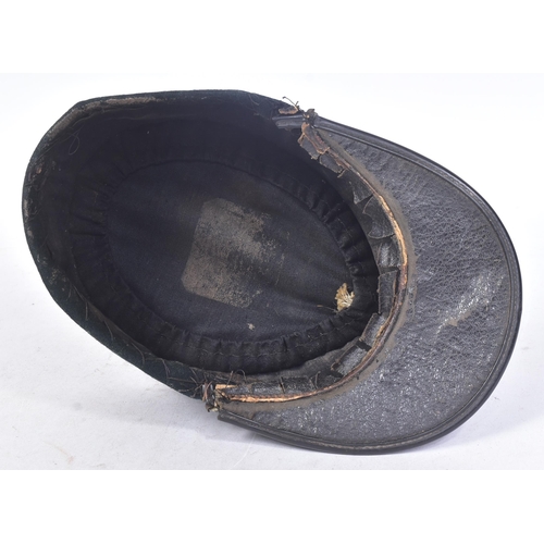 247 - An early 20th Century circa 1930s French Kepi hat. Dark green felt construction with bullion thread ... 