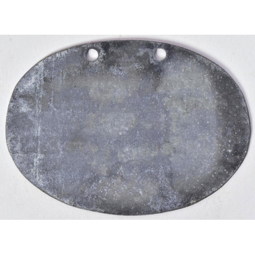 282 - A WWI First World War Imperial German / Prussian Army soldiers dog tag for a soldier who served in t... 