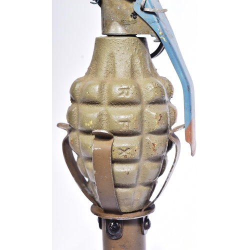 296 - A Vietnam order US United States (INERT) M1 Grenade Adaptor Projectile with an MK2 Fragmentation Gre... 