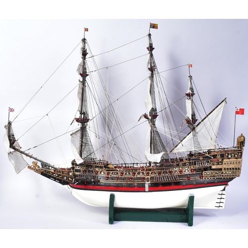 355 - HMS Sovereign Of The Seas - a museum quality scratch built large scale model of HMS Sovereign Of The... 