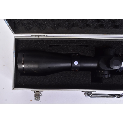 81 - An original Hawke Eclipse 30 Side Focus 6-24x50 SF IR Rifle Scope. Housed in an associated fitted ca... 