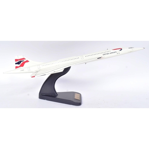 9 - Concorde - an original Bravo Delta Models made large scale model of Concorde G-BOAF. Painted in full... 
