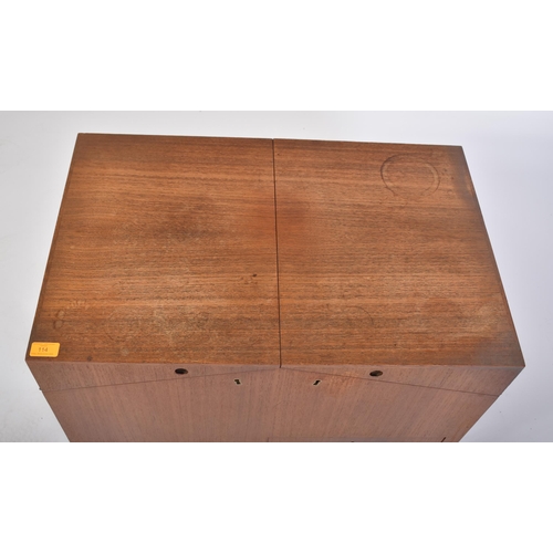 114 - Leif Alring for C.F. Christensen - Denmark - A retro mid 20th century circa 1960s teak wood rolling ... 