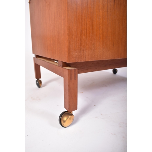 114 - Leif Alring for C.F. Christensen - Denmark - A retro mid 20th century circa 1960s teak wood rolling ... 