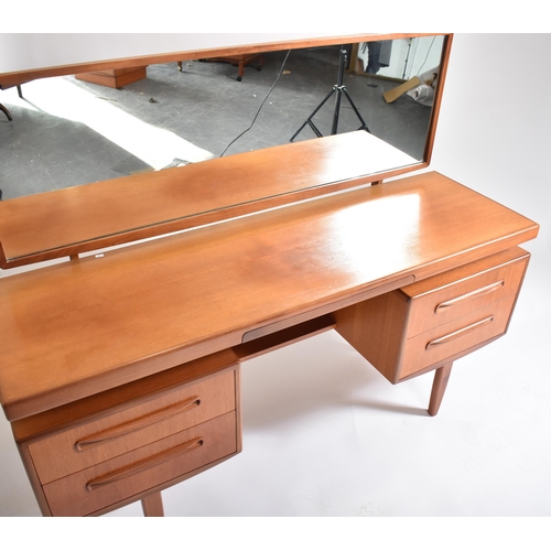 127 - Victor B. Wilkins - G Plan - Fresco Range - A retro mid 20th century circa 1960s teak wood dressing ... 