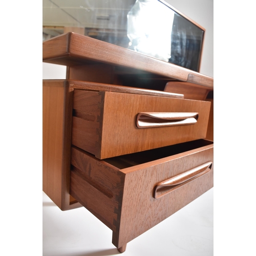 127 - Victor B. Wilkins - G Plan - Fresco Range - A retro mid 20th century circa 1960s teak wood dressing ... 