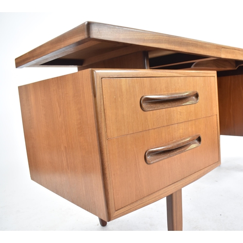 139 - Victor B. Wilkins - G Plan - Fresco Range - A retro mid 20th century 1960s teak wood writing desk. T... 