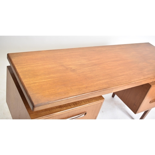 139 - Victor B. Wilkins - G Plan - Fresco Range - A retro mid 20th century 1960s teak wood writing desk. T... 