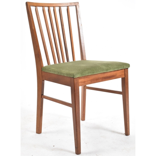 142 - Peter Hayward - Vanson Furniture - A set of four retro mid 20th century teak framed dining chairs. E... 