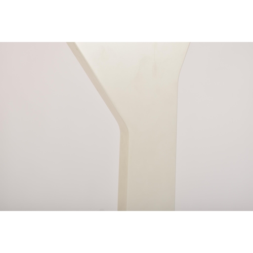 155 - Moleta Munro - A contemporary white tree shaped floor coat stand. The stand having multiple tree bra... 