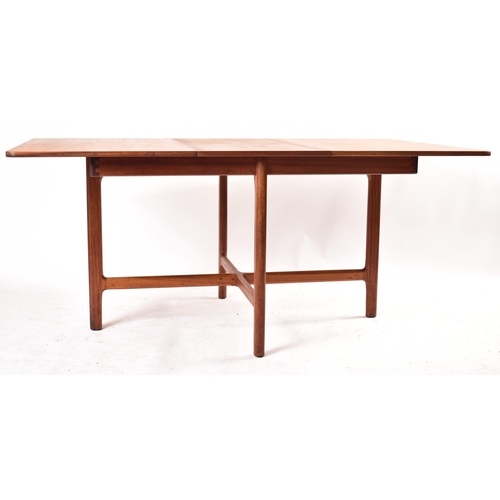 160 - A. H. McIntosh & Co. of Kirkcaldy - A retro 20th century teak wood dining table and and matching fou... 