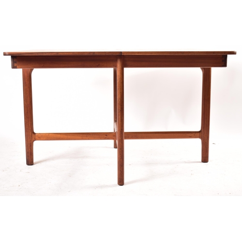 160 - A. H. McIntosh & Co. of Kirkcaldy - A retro 20th century teak wood dining table and and matching fou... 