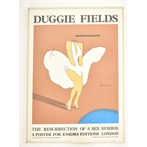 169 - Duggie Fields (British, b.1945) - The resurrection of A Sex Symbol - a vintage poster produced for E... 