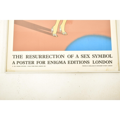 169 - Duggie Fields (British, b.1945) - The resurrection of A Sex Symbol - a vintage poster produced for E... 