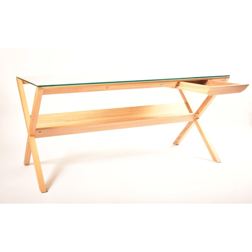 178 - Shin Azumi for Case Furniture - Covet Desk - A contemporary high end British design oak desk. The de... 