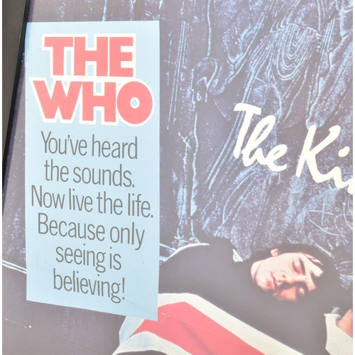 212 - The Who - The Kids Are Alright - A vintage 20th century promotional advertising poster. Printed by L... 